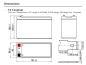 Preview: SUN Battery SB12-7.2LV0 12V 7,2Ah Blei Akku AGM mit VdS